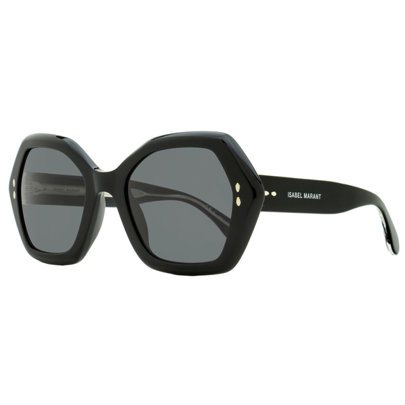 Isabel Marant Black Geometric Sunglasses - Picture 1 of 2